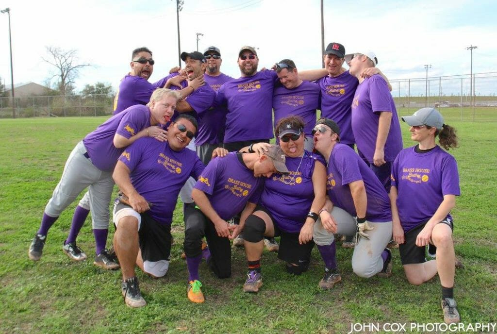 Austin Ball'rz team at Houston tournament, 2015