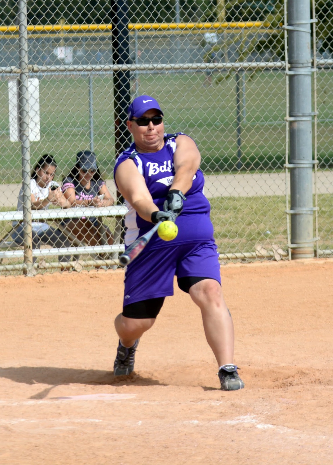 Trace on the softball field, D Team Fall 2016