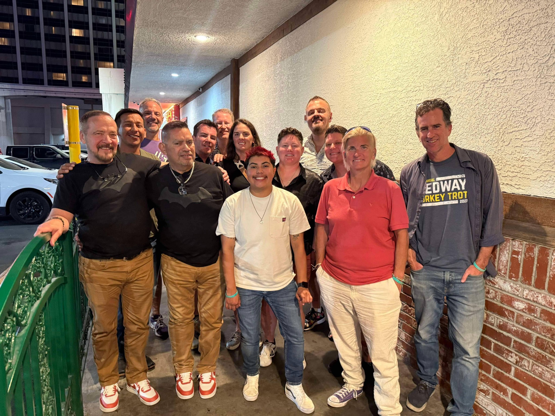 Vegas GSWS Dinner on the softball field, Austin Ball'rz social 2024