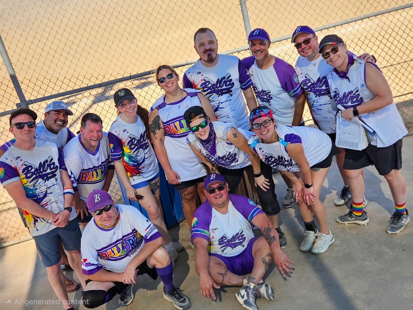 E Team group photo, Fall 2025 season